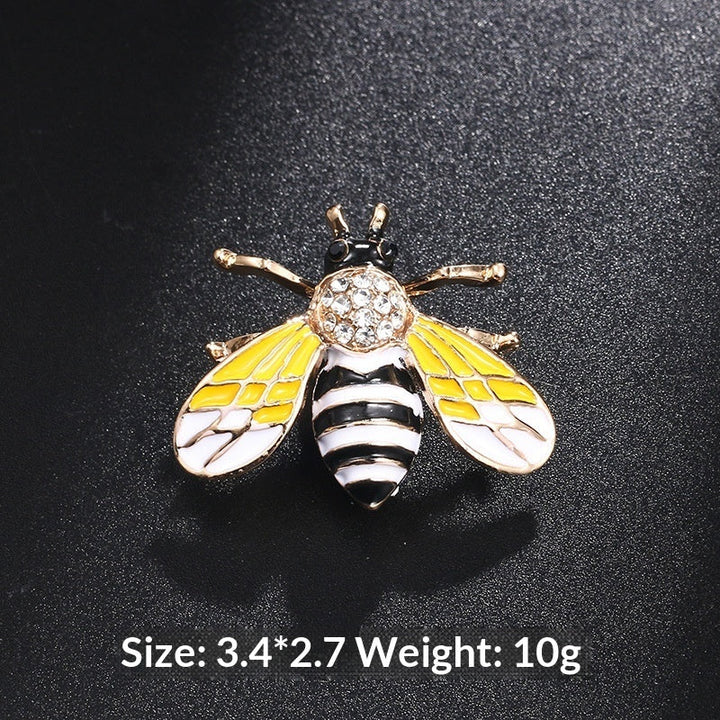 Cute Animal New Style Oil-Drop Bee Brooch