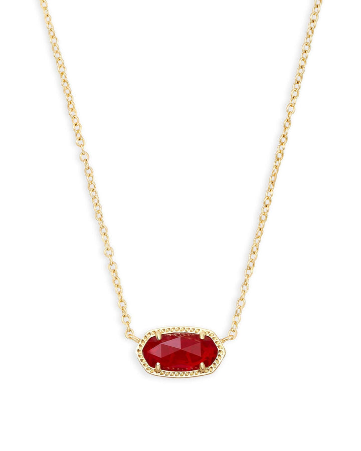 Kendra Scott Elisa Pendant Necklace - 14k Gold Plated Delicate Fashion Jewelry for Women