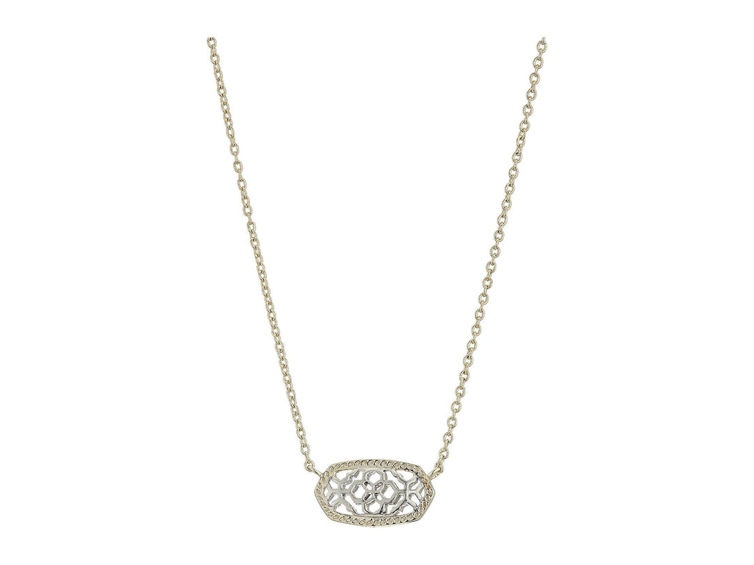 Kendra Scott Elisa Pendant Necklace - 14k Gold Plated Delicate Fashion Jewelry for Women
