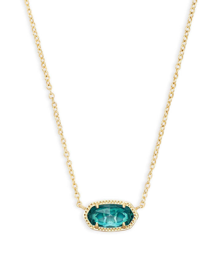 Kendra Scott Elisa Pendant Necklace - 14k Gold Plated Delicate Fashion Jewelry for Women