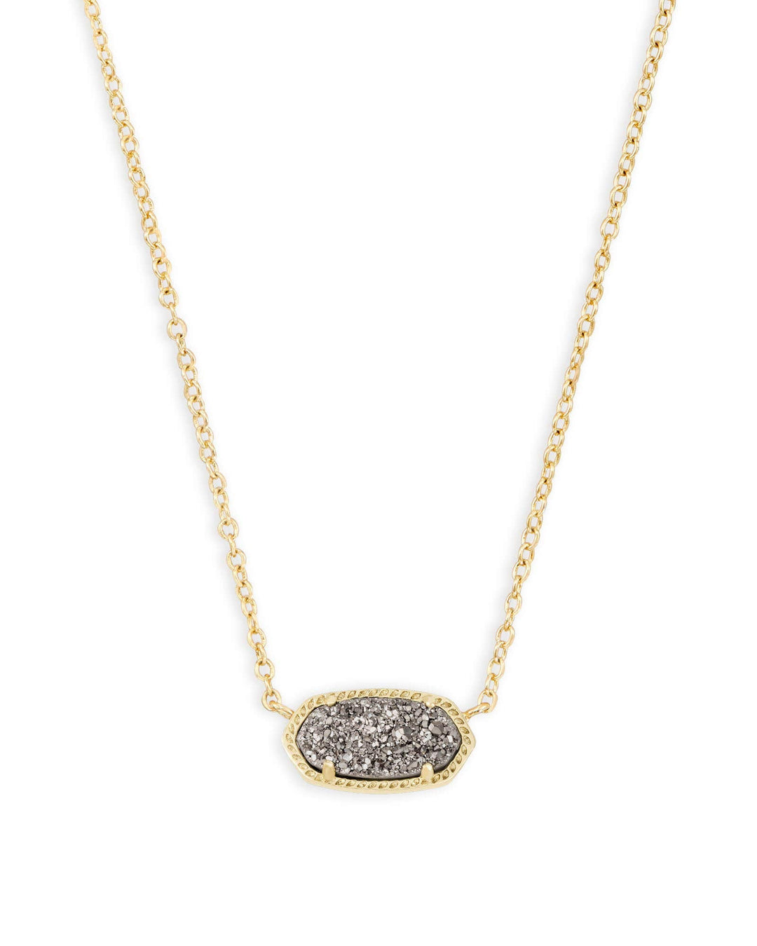 Kendra Scott Elisa Pendant Necklace - 14k Gold Plated Delicate Fashion Jewelry for Women