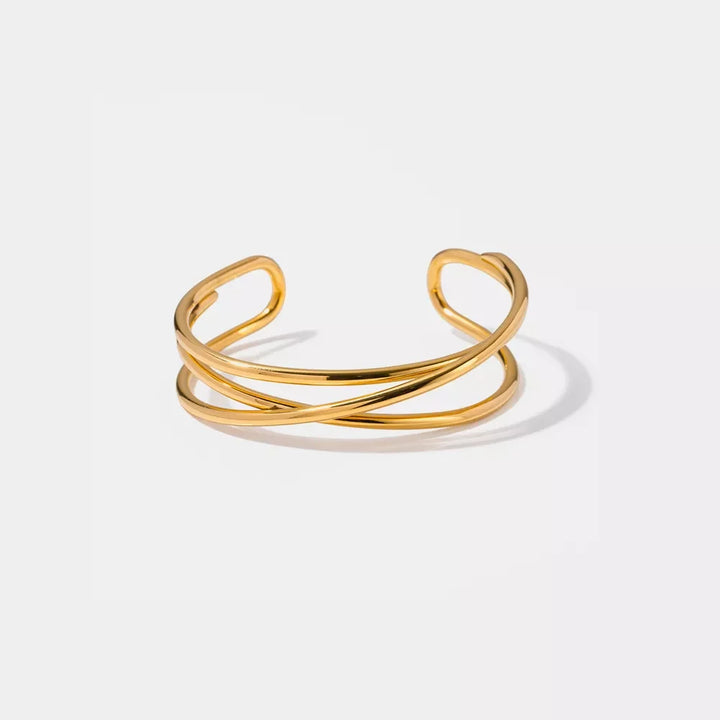 Minimalist Stainless Steel Cuff Bracelet