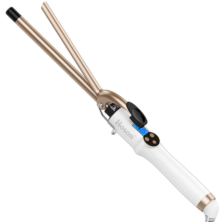 Professional Ceramic Tourmaline Curling Iron 3/4 Inch - Hair Curler with Heat Protection