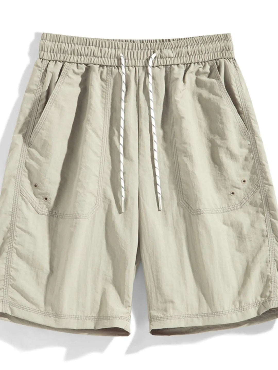 Men's Full Size Casual Drawstring Shorts Plus Size