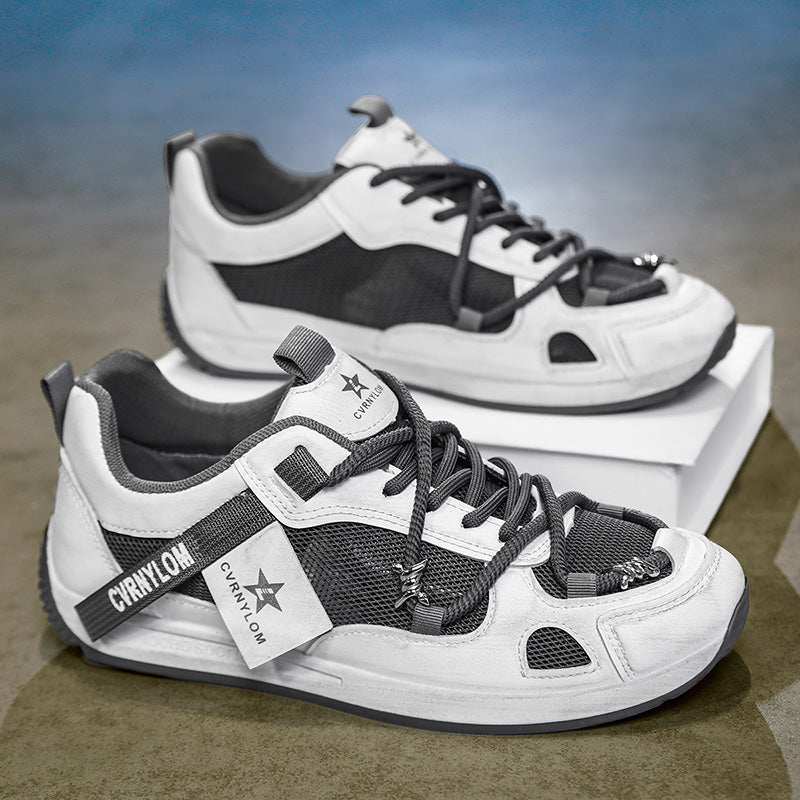 Men's Shoes, 2026 Summer New Arrival, Breathable Mesh Trendy Versatile Casual Sneakers, Youth Running Athletic Agam Dad Shoes