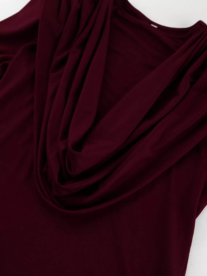 Ruched Long Sleeve T-Shirt