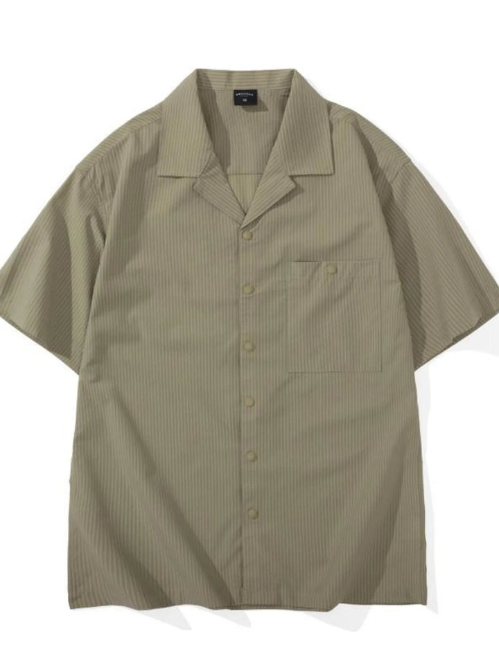 Men's Plus Size Casual Short Sleeve Shirt