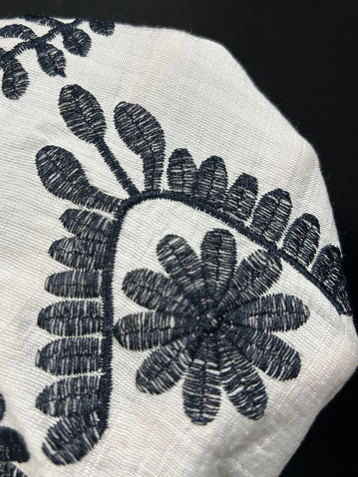 Embroidered Long Sleeve Blouse