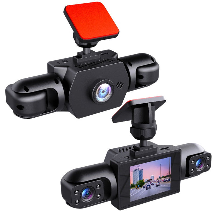 1080P High-definition Driving Recorder With Four Lenses, High-definition Night Vision, Front, Back, Left, Right Recording