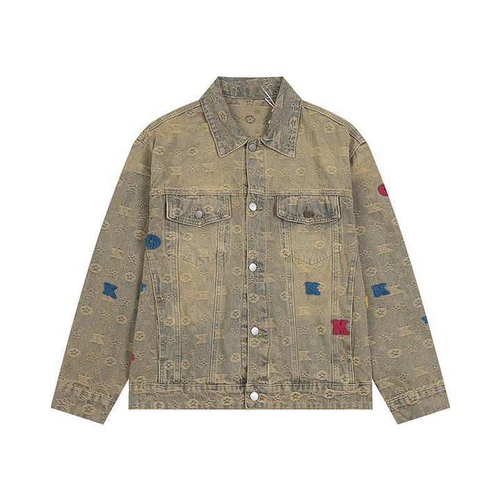 Edgy Yet Handsome American-style Vintage Jacket Top
