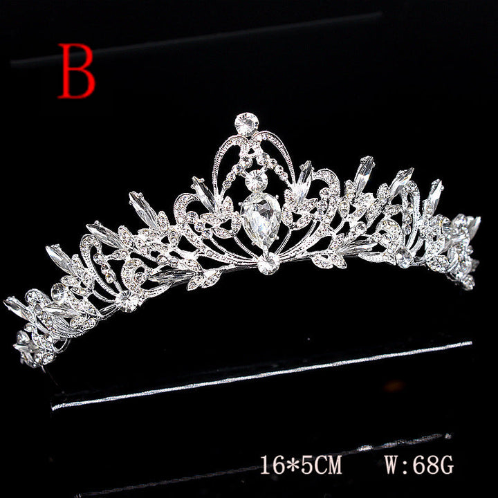 Super Glitter Pearl Rhinestone Headband Headdress