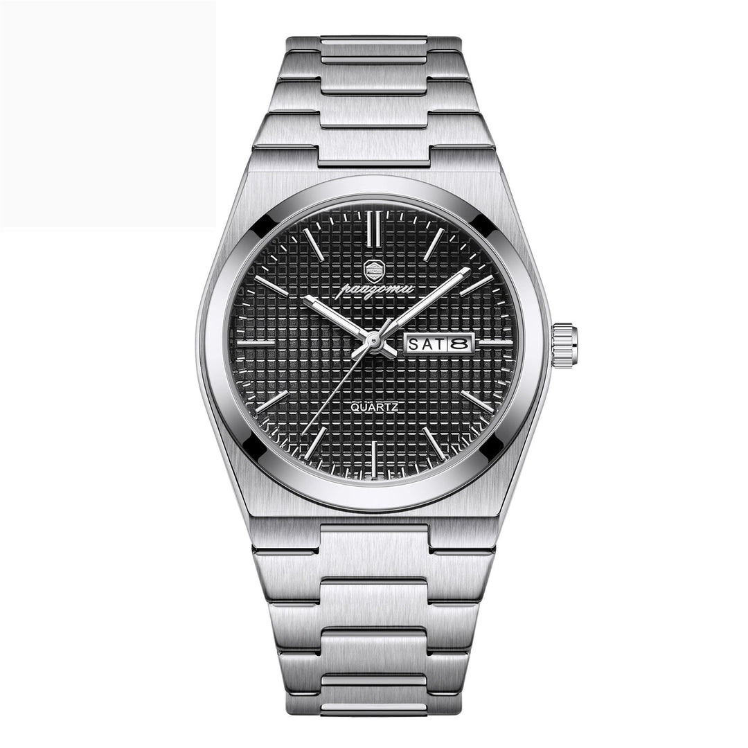 Luminous Quartz Waterproof Calendar Watch