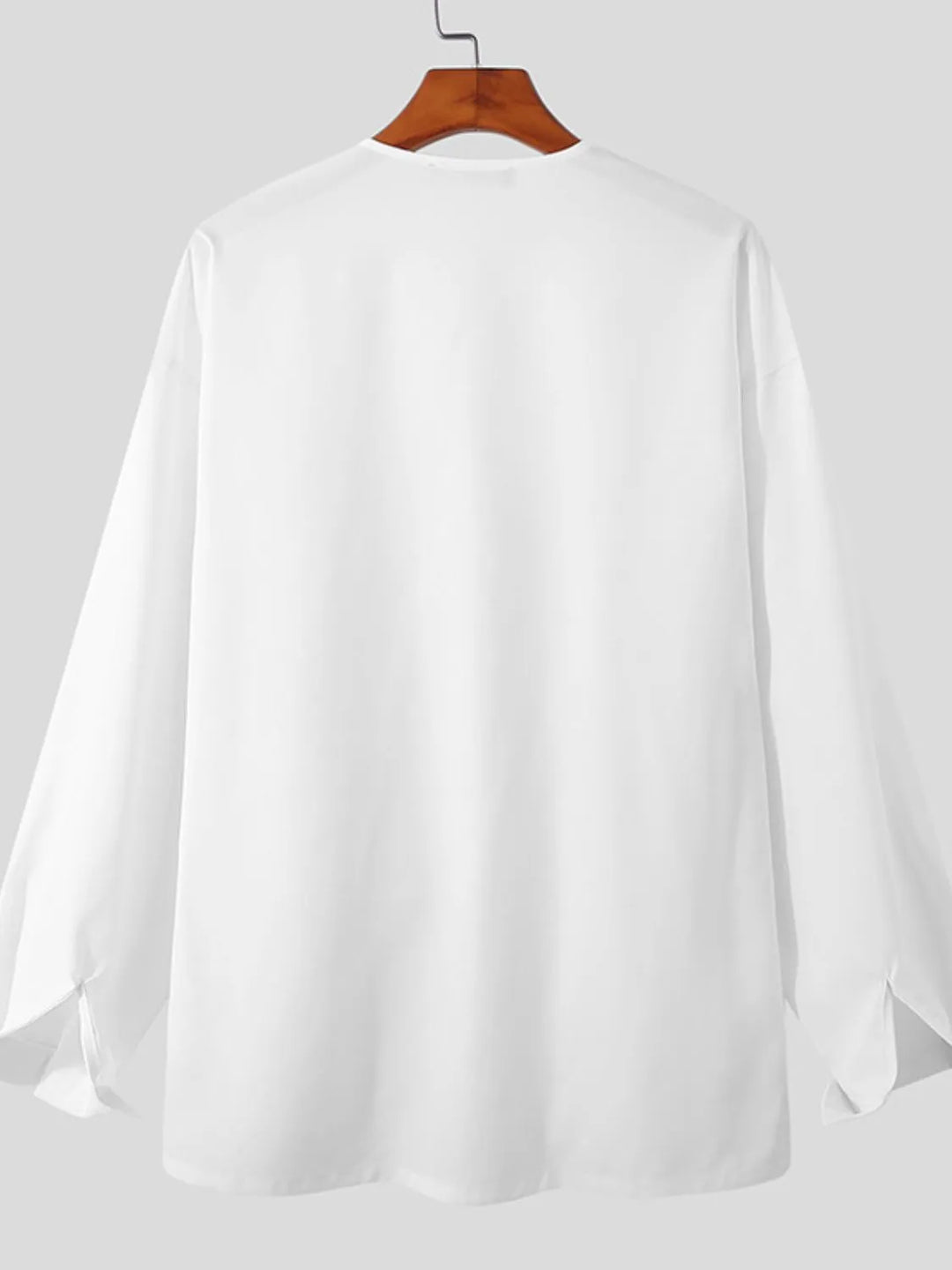 Men's Full Size Long Sleeve Casual Shirt Plus Size