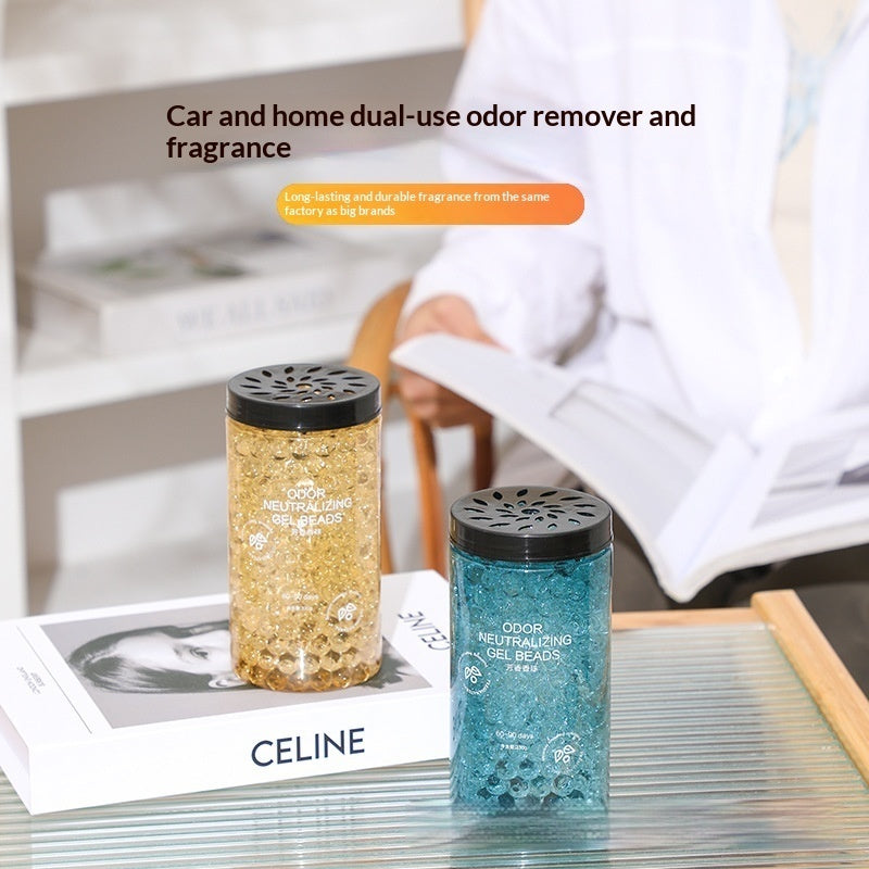 Aromatic Crystal Bead Air Freshener For Toilets, Bathrooms