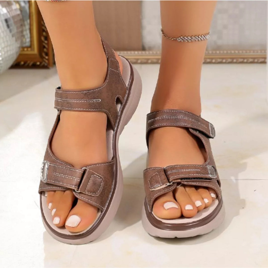 Open Toe Velcro Sandals