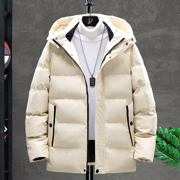 Plus-size Down Puffer Jacket With Extra Padding For Maximum Warmth