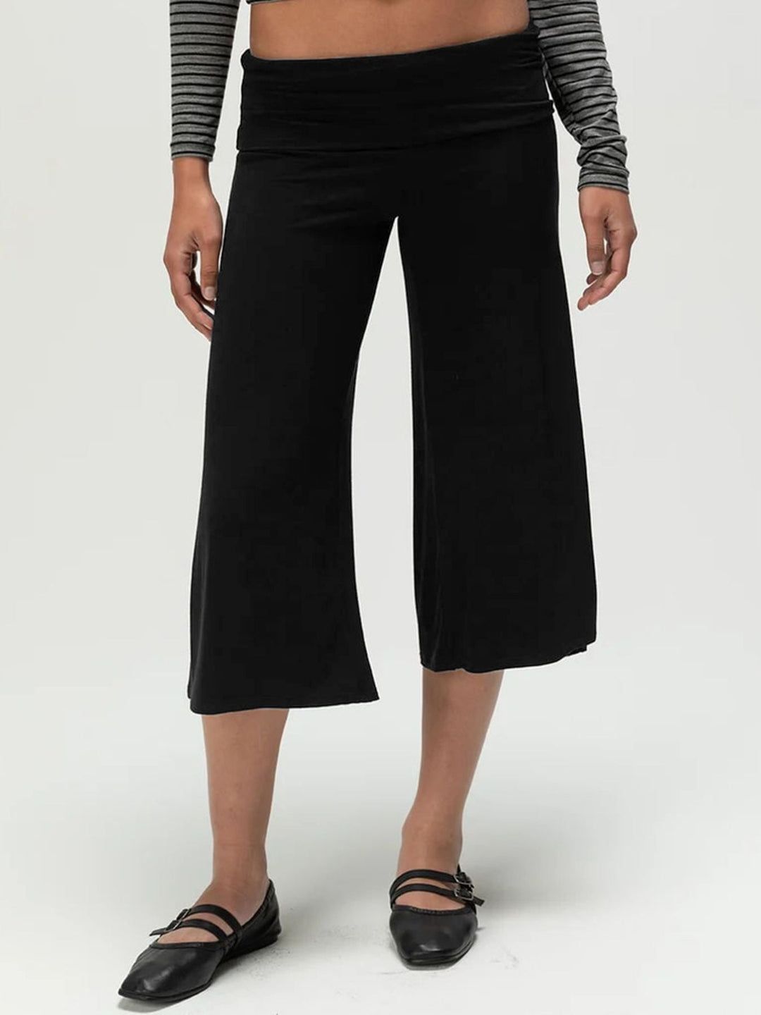 Wide Leg Capris