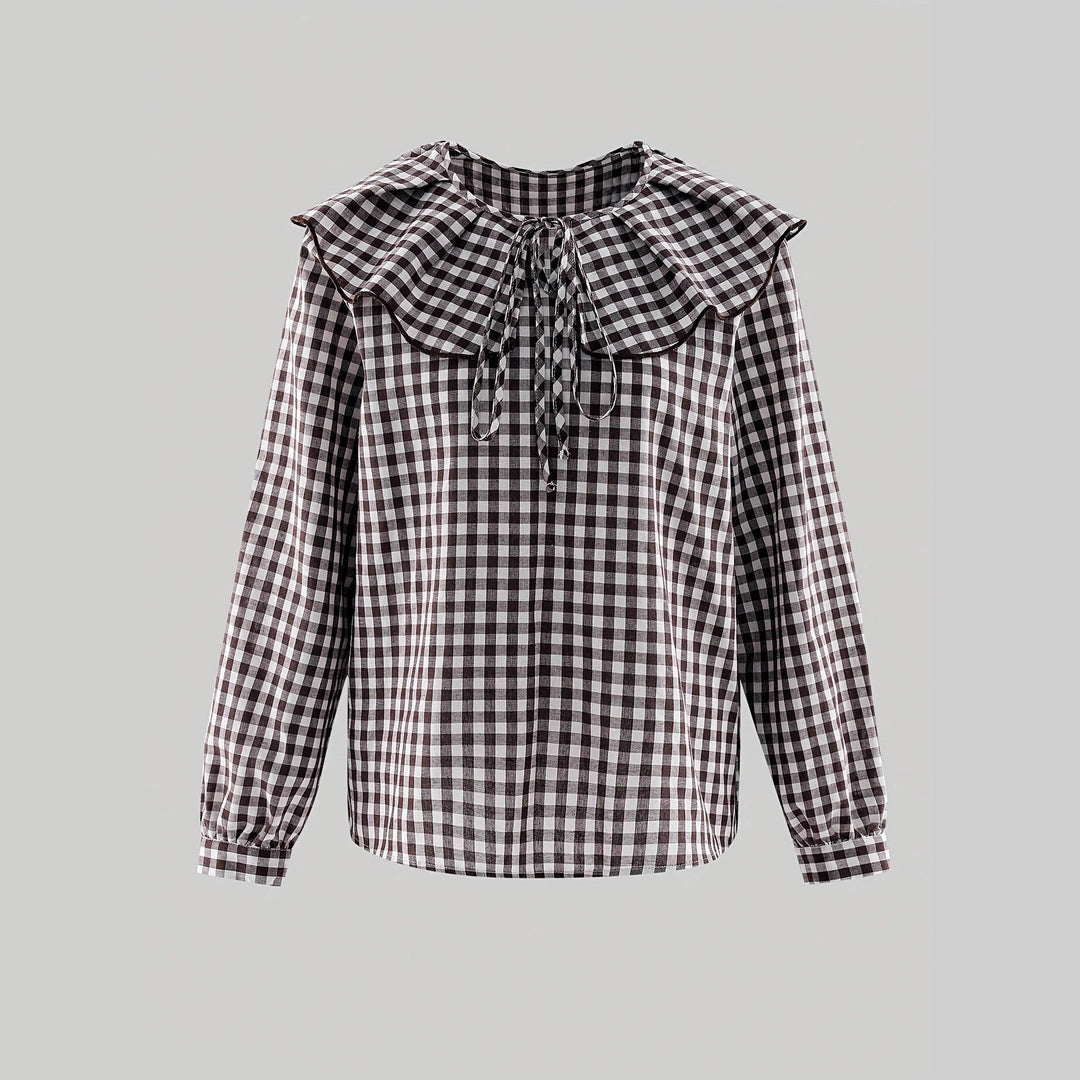 New Stylish And Elegant Womens Casual Minimalist Long-sleeve Shirt
