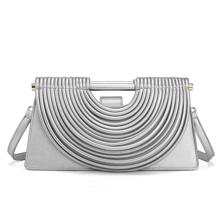 Handcrafted Knotted Woven Noodle-shaped Tote Bag
