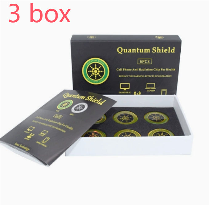 Cell phone radiation protection stickers