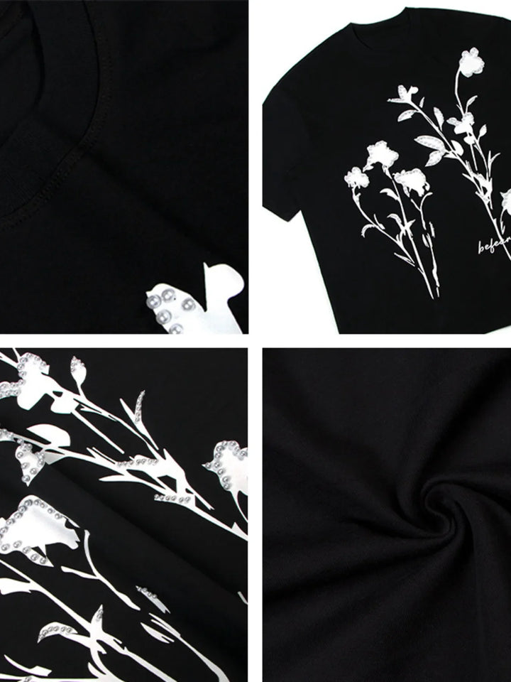 Men's Graphic Round Neck Short Sleeve T-Shirt