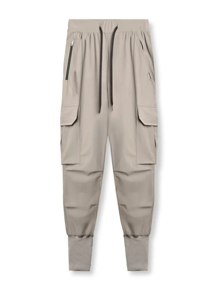 Men's Plus Size Drawstring Joggers with Pockets