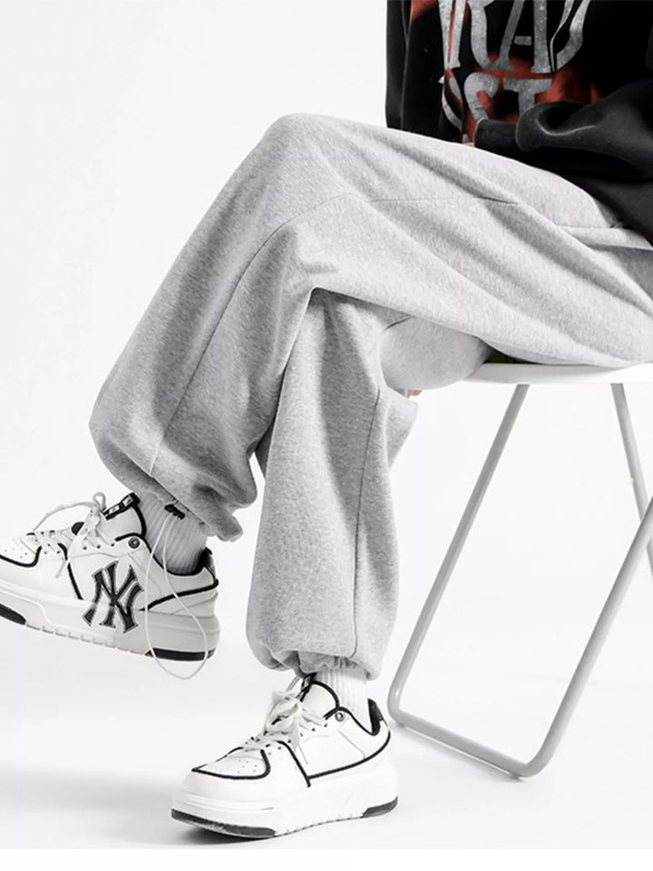 Men's Full Size Drawstring Wide Leg Pants Plus Size