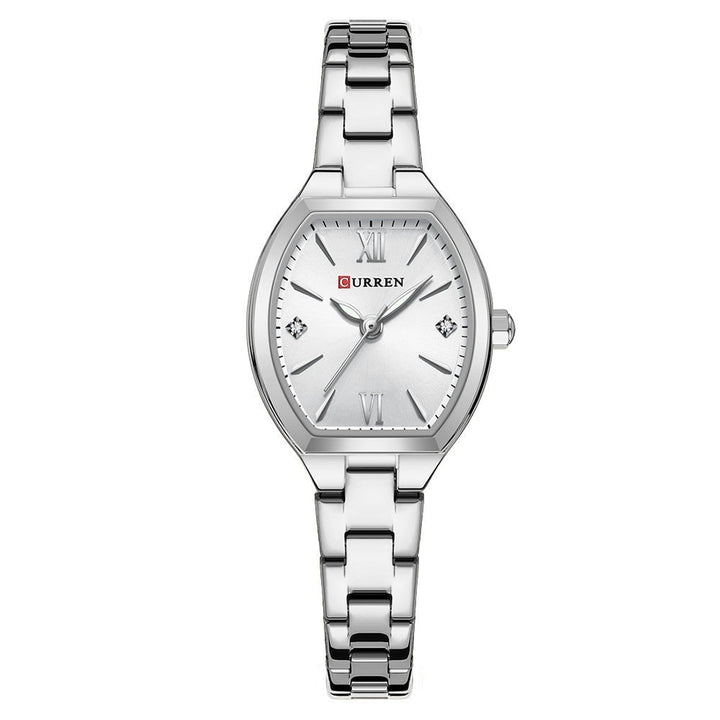 Casual Minimalist Womens Watch With Roman Numeral Quartz Movement