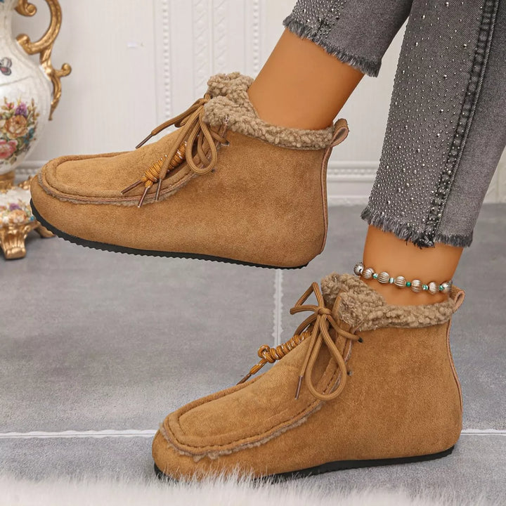 Plush Lining Ankle Boots