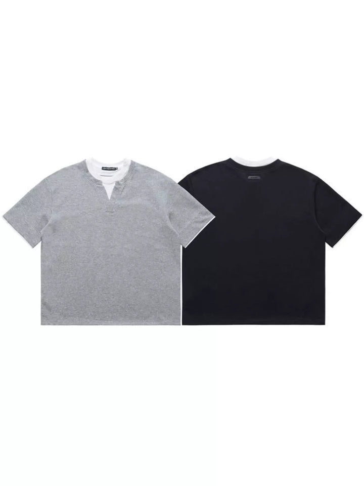 Men's Contrast Trim Short Sleeve T-Shirt