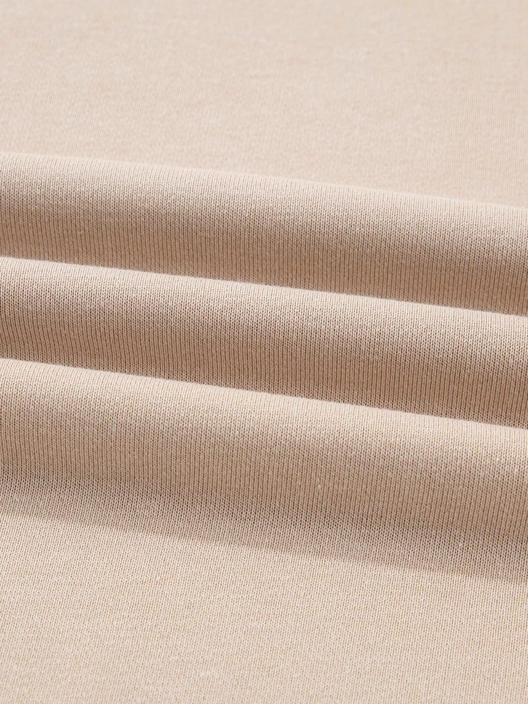 Solid Color Oversize Slit Sweatshirt and Ribbed Leggings 2pcs Set