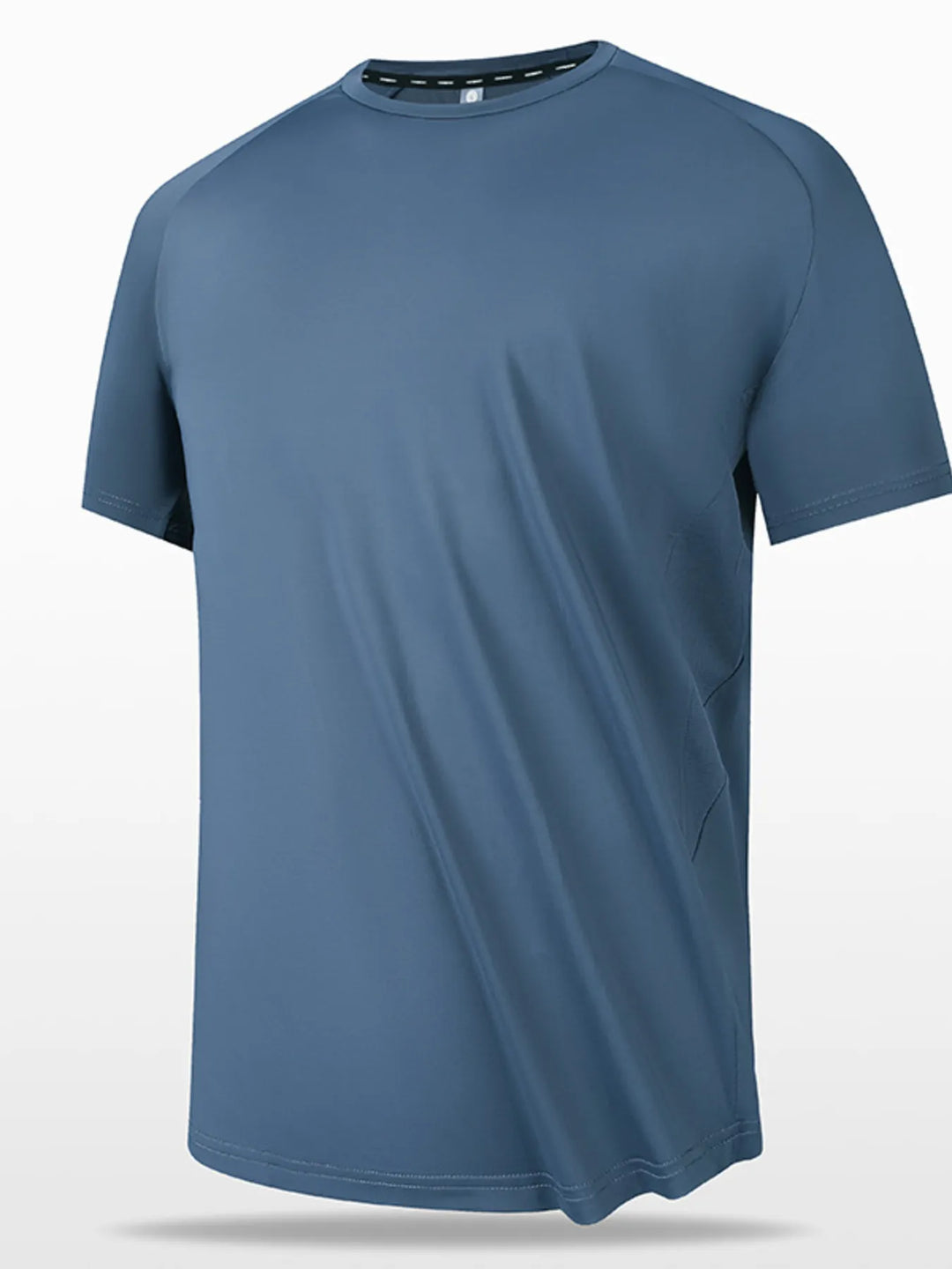 Men's Full Size Round Neck Short Sleeve T-Shirt