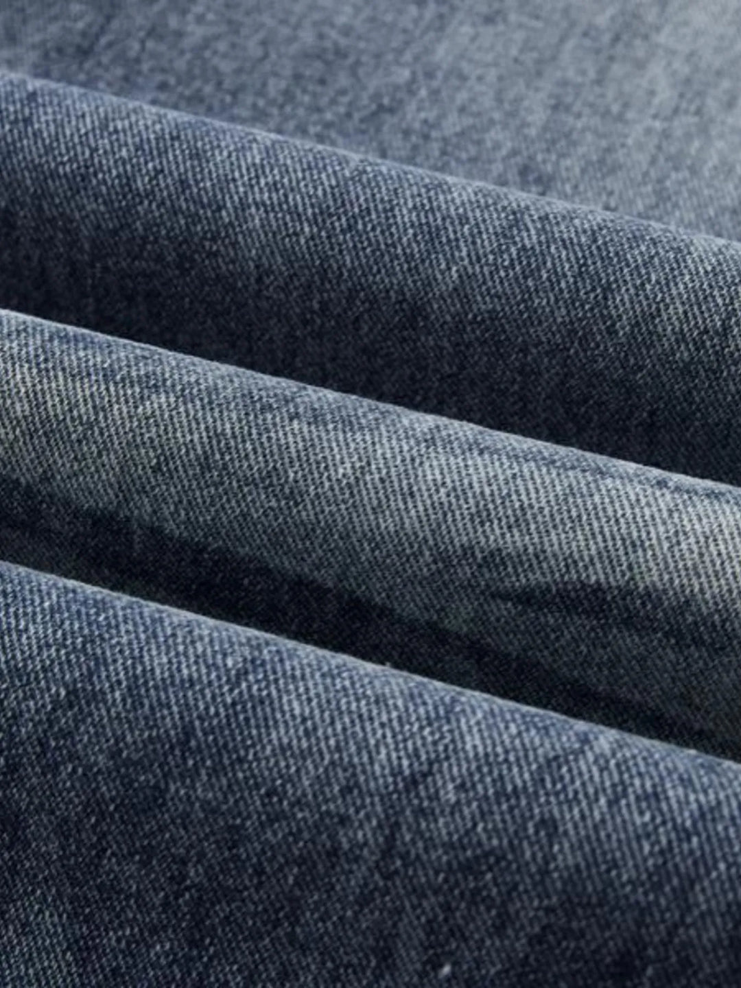 Men's Wash Wide Leg High-Rise Jeans