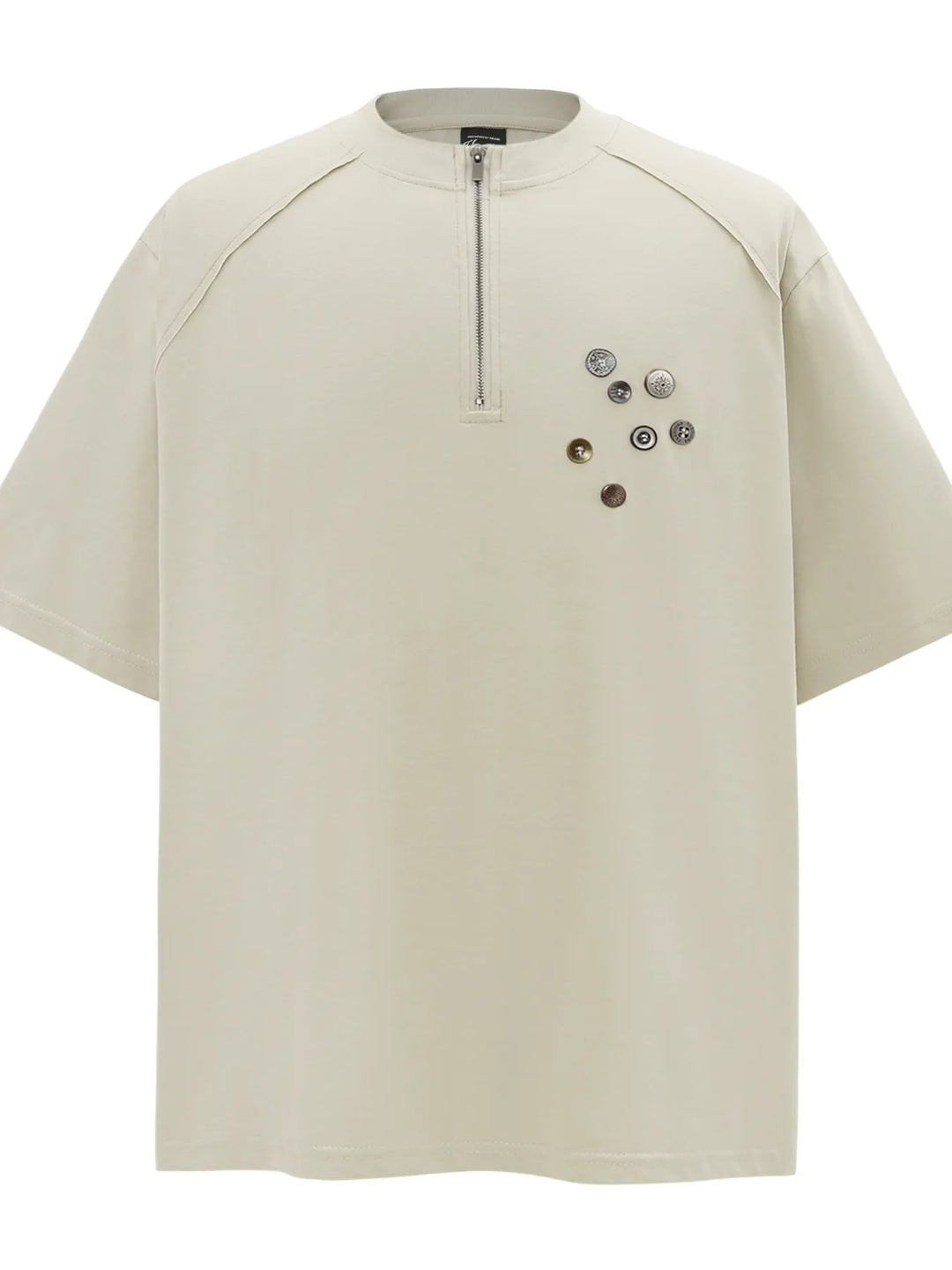 Men's Quarter-Zip Short Sleeve T-Shirt