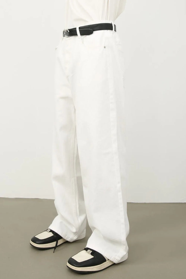 Men's Wide Straight Leg Jeans