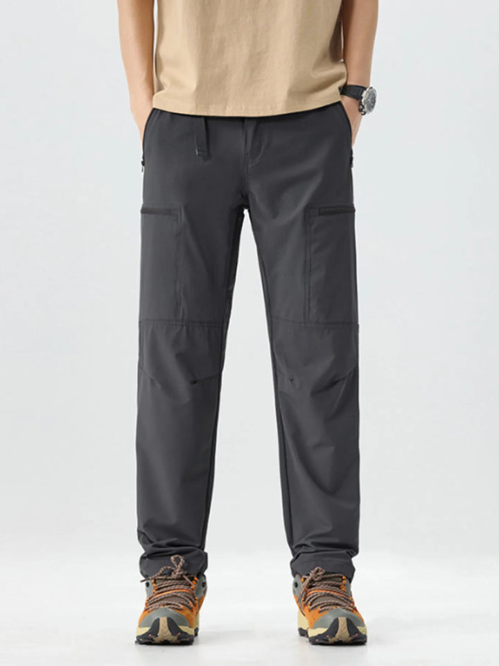 Men's Full Size Multi-Pocket Cargo Utility Pants Plus Size