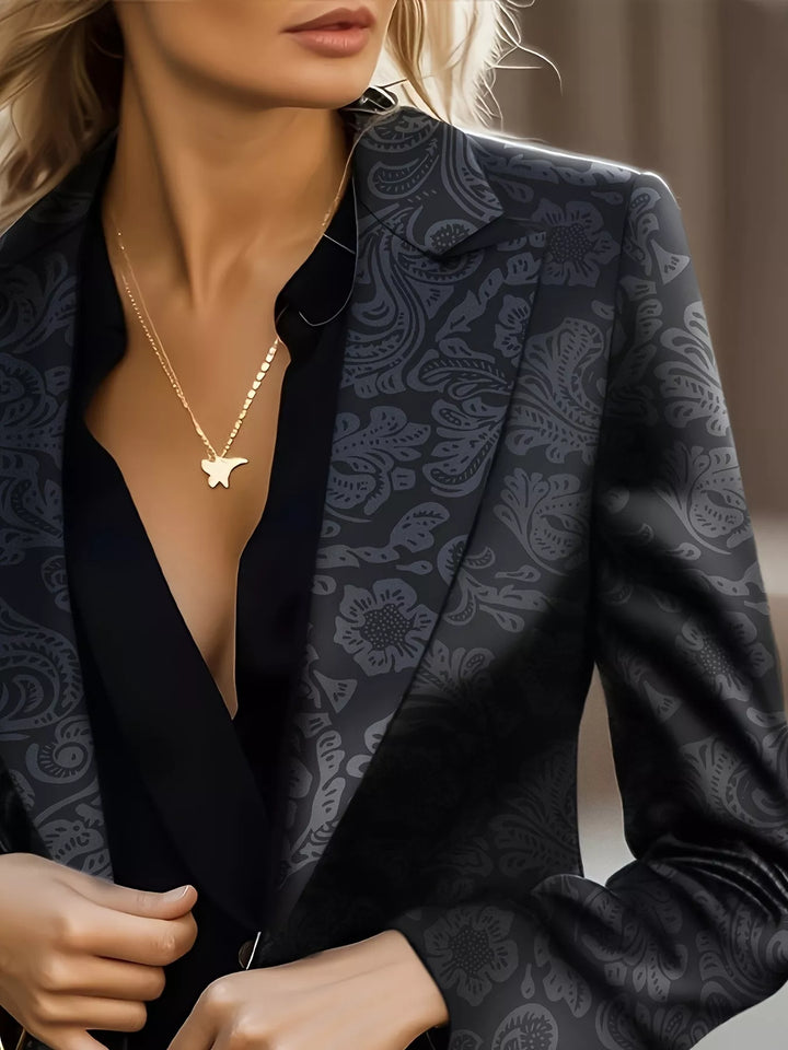 Lapel Collar Slim Fit Blazer