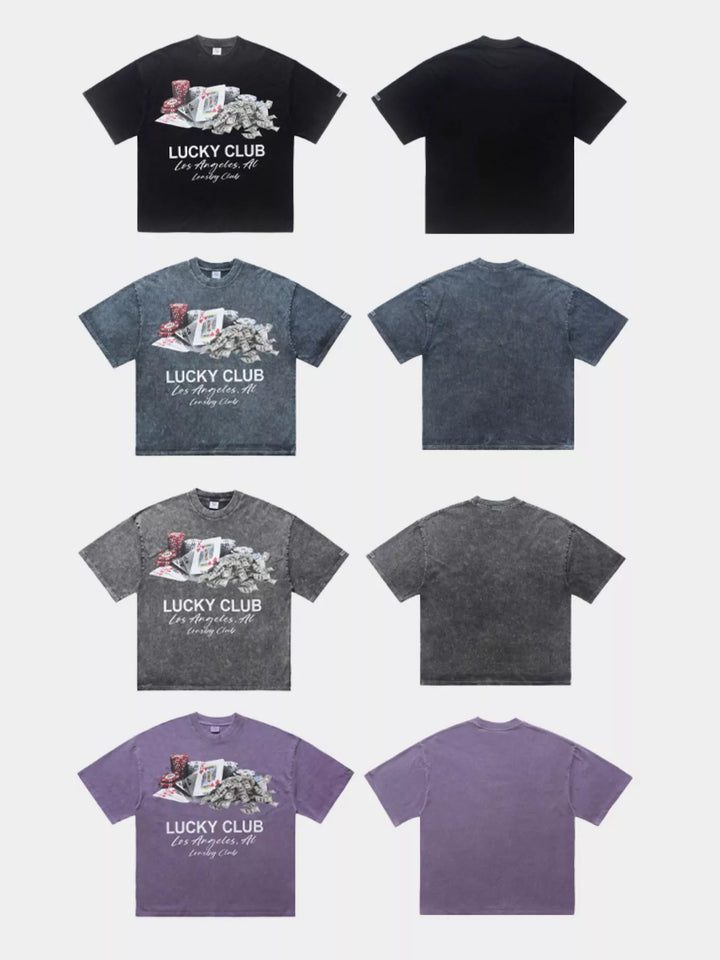 Men's Graphic Round Neck Short Sleeve T-Shirt