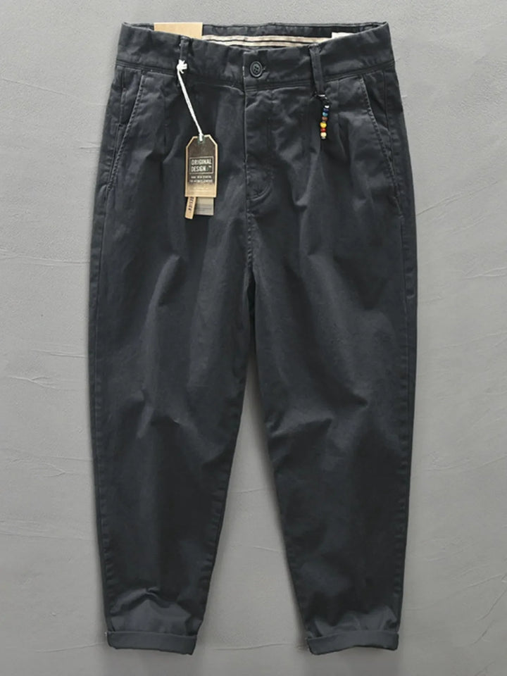 Men's Relaxed Fit Pants with Pockets