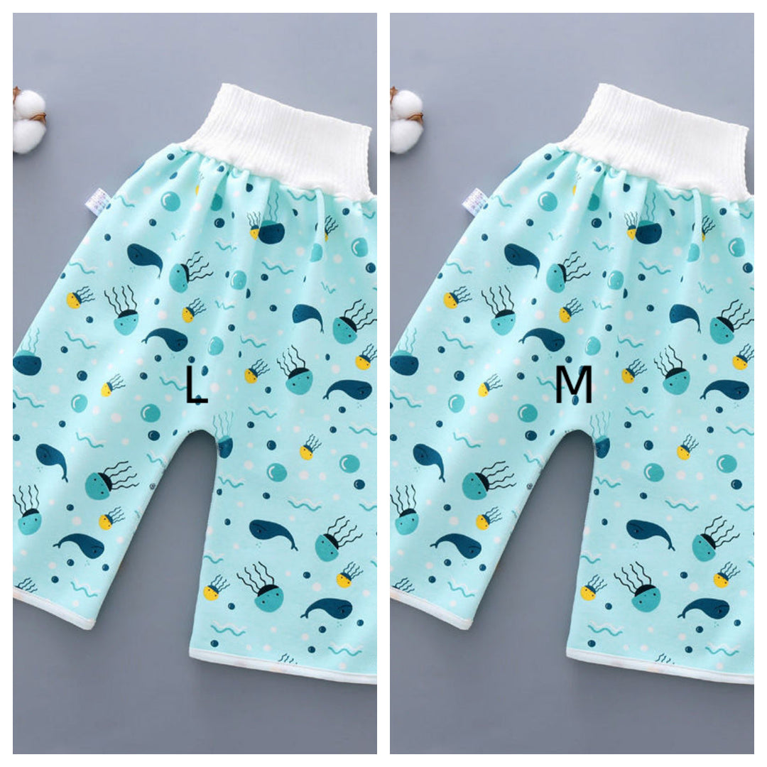 Baby leak-proof bed wetting skirt