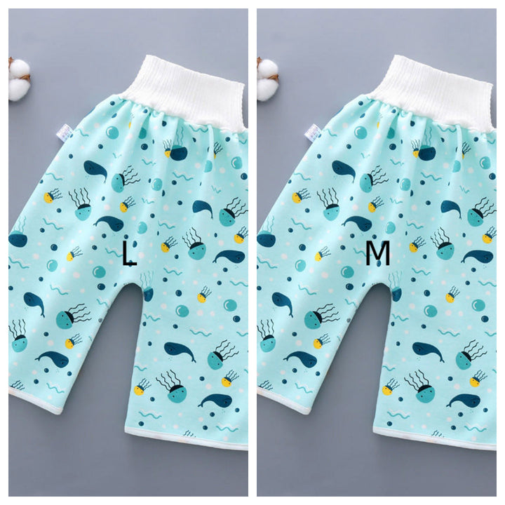 Baby leak-proof bed wetting skirt