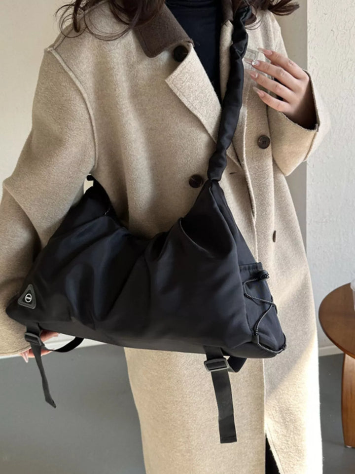 Casual Ruched Shoulder Crossbody Bag