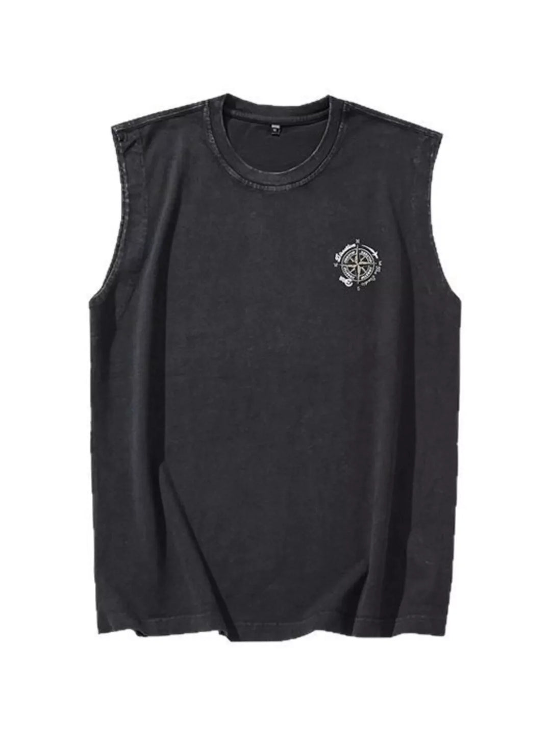 Men's Plus Size Round Neck Tank