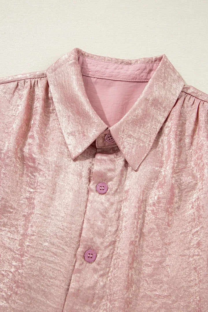 Button Down Short Sleeve Shirt