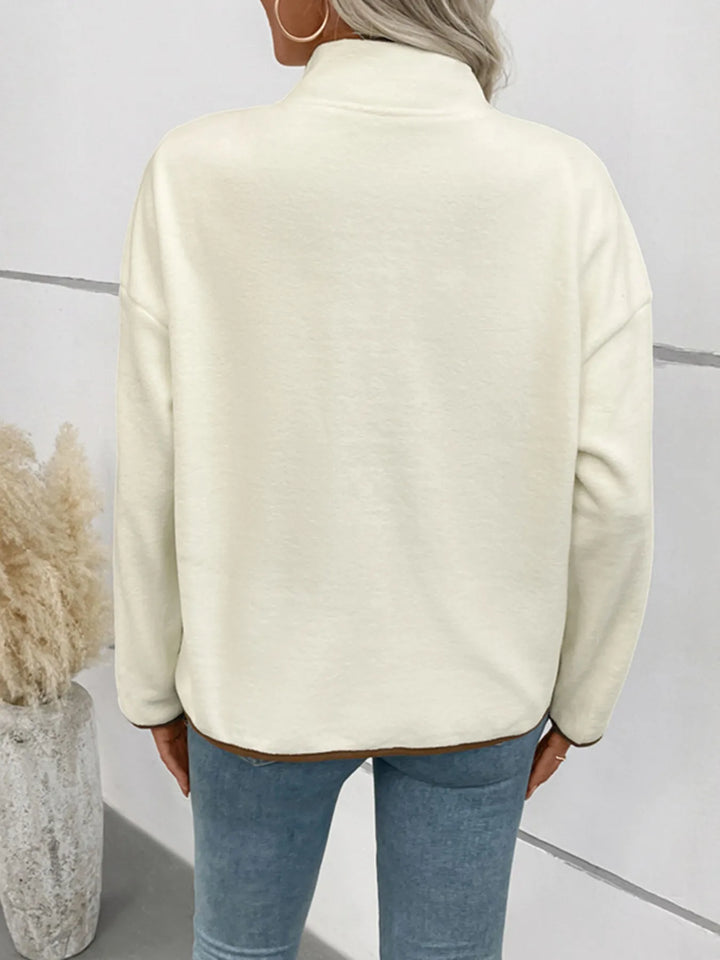 Snap Down Long Sleeve Jacket