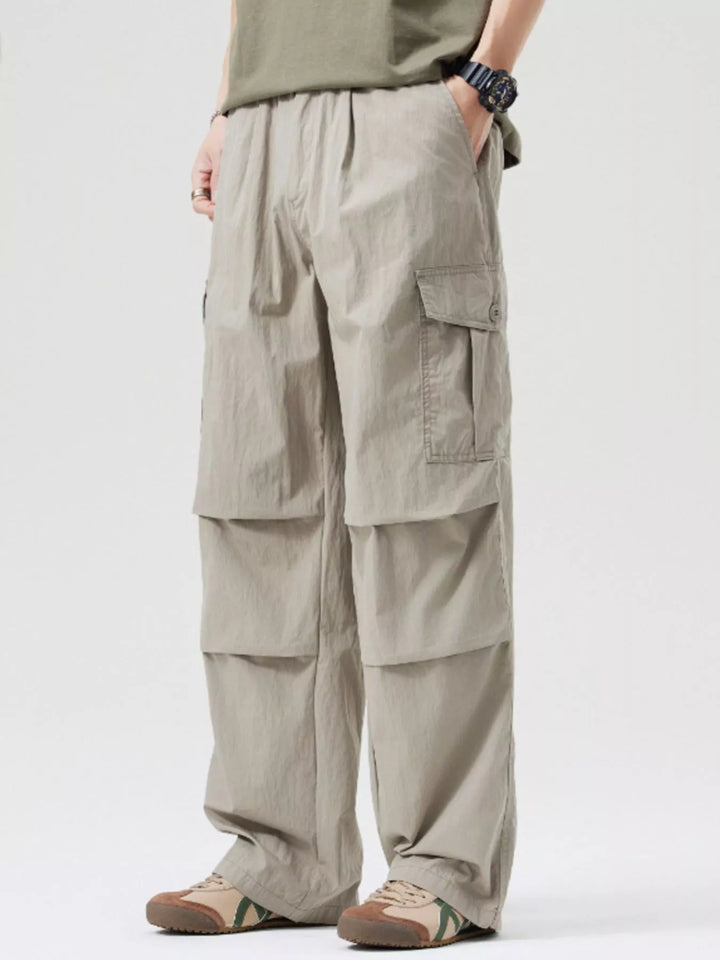 Men's Full Size Loose Fit Cargo Pants Plus Size