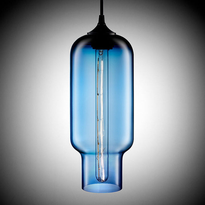 Nordic Modern Loft Pendant Lamp Glass Lustre Industrial Decor Hanging Lights Fixtures
