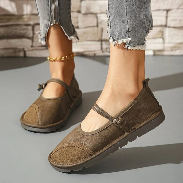 Round Toe Slip-Ons