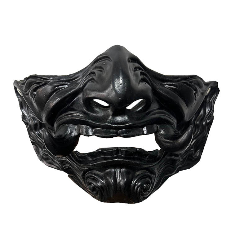 Ghost Face Dark Warrior Resin Mask Halloween Party Mask
