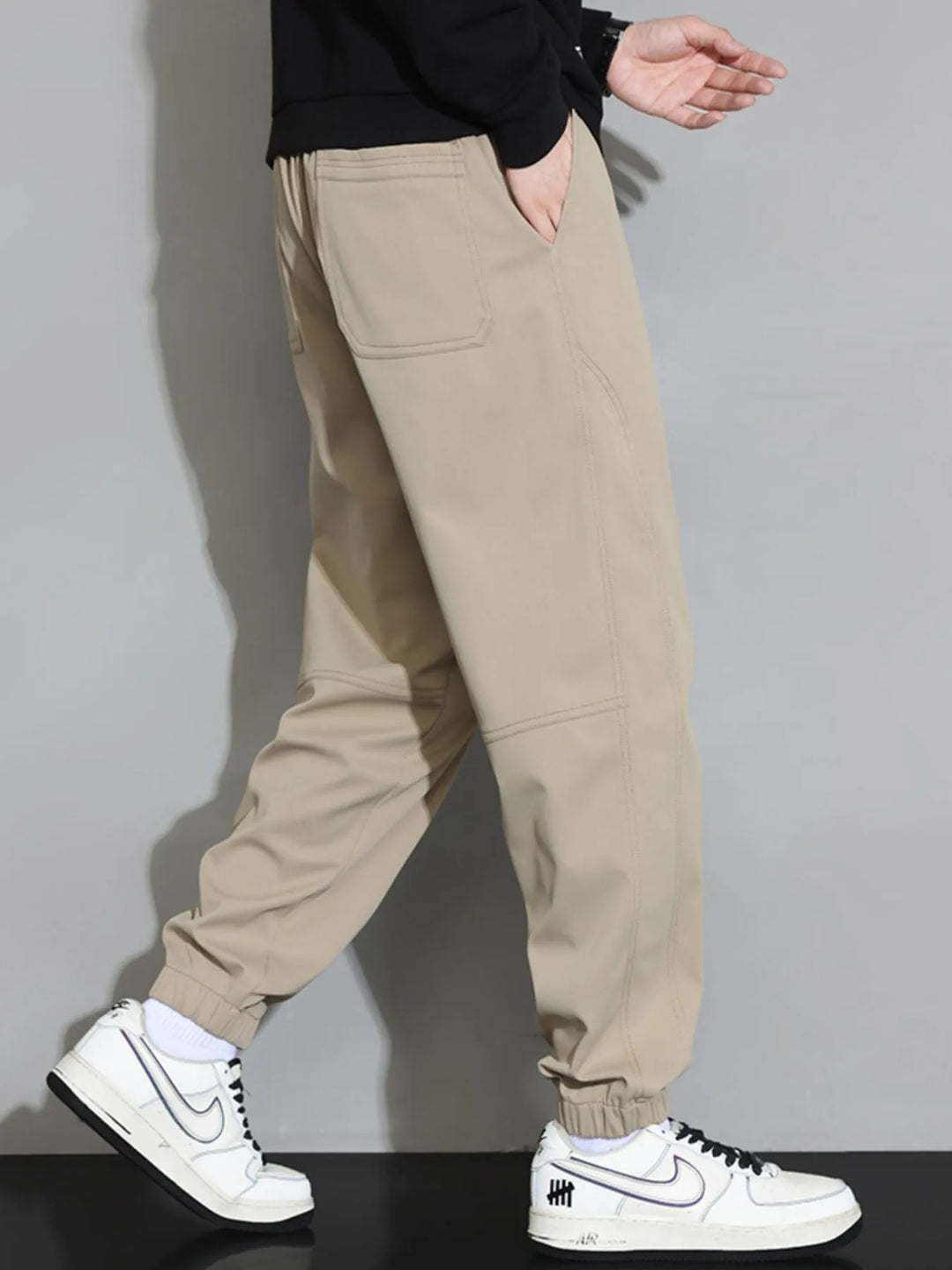 Men's Plus Size Drawstring Loose Fit Pants